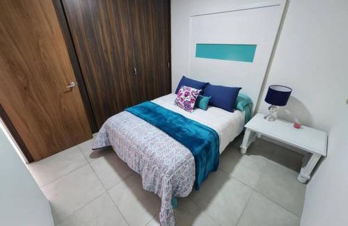 San Juan de Dios Apartamento | Depa nuevo en el corazón de GDL con seguridad y alberca