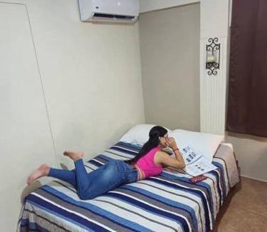 Zona Centro Apartamento | Departamento CENTRICO, Tv smart, minisplit nuevo, wifi 100 mb, cocina, lavadora, asador, parking, letra i