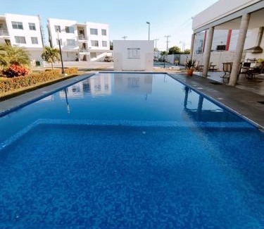 Mazatlán Apartamento | Departamento con alberca Alejandría 1628-5