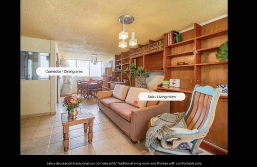 Coyoacán Apartamento | Departamento con Balcón Coyoacán