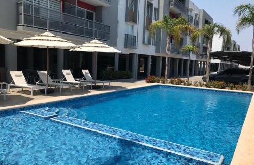 Villa Marina Apartamento | Departamento con BONITA VISTA , BALCÓN y ALBERCA ! en CERRITOS - 406 A -