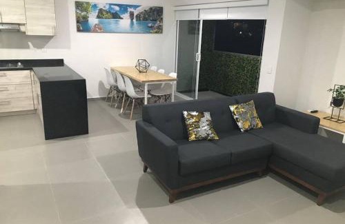 Villa Marina Apartamento | Departamento con BONITA VISTA , BALCÓN y ALBERCA ! en CERRITOS - 406 A -