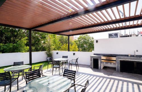 Americana Apartamento | Departamento Corazón de Guadalajara, 4 camas, Rooftop, Wifi