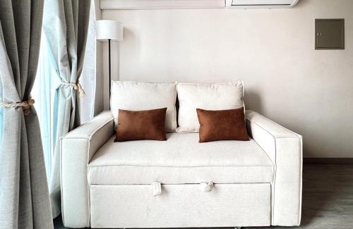 Downtown Santiago Apartamento | Departamento de Una Habitación, Terraza con parrilla,
