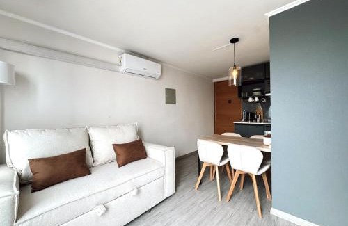 Downtown Santiago Apartamento | Departamento de Una Habitación, Terraza con parrilla,