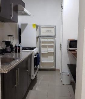 Manzanillo Apartamento | Departamento equipado a unos pasos de la playa, 2 Recamaras Aire acondicionado