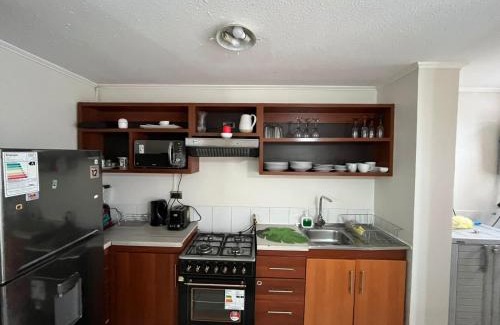 Talca Apartamento | Departamento full equipado ,2 dormitorios , Aire acondicionado, estacionamiento privado