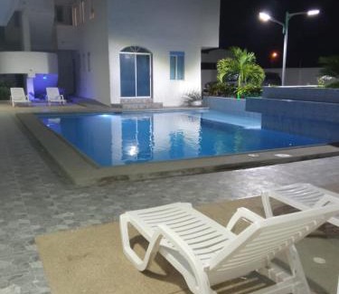 Tonsupa Apartamento | Departamento Tonsupa, Conjunto Santorini Blue