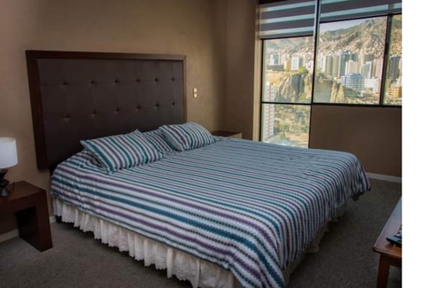 Downtown La Paz Apartamento | Dept. Excellent view and location