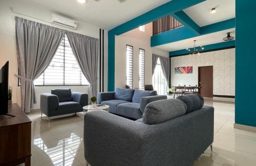 Bandar Penawar Villa | Desaru Arcadia Cozy Huge Villa 11-16pax Wifi Netflix 5 Mins to Desaru Beach