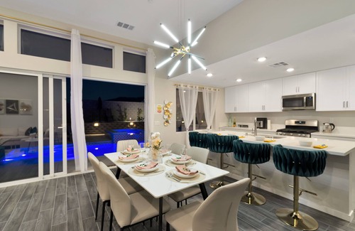 Desert Hot Springs Casa | Desert Dream, Pool/Spa, Jr Pickleball court with Game Room