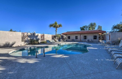 Apache Junction Apartamento | Desert Getaway with Patio about 6 Mi to Tonto Natl Forest