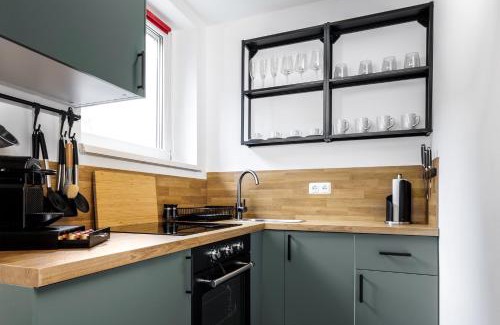 Linz Apartamento | Design-Apartment in Linz mit Netflix & Balkon