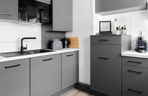 Hamme Zentrum Apartamento | Design Apartment - Küche - Komfort - Zentral