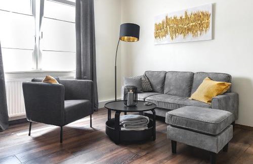 Hamme Zentrum Apartamento | Design Apartment - Küche - Komfort - Zentral