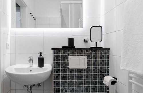 Hamme Zentrum Apartamento | Design Apartment - Küche - Komfort - Zentral