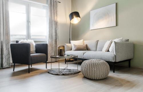 Hamme Zentrum Apartamento | Design Apartment - Küche - Komfort - Zentral