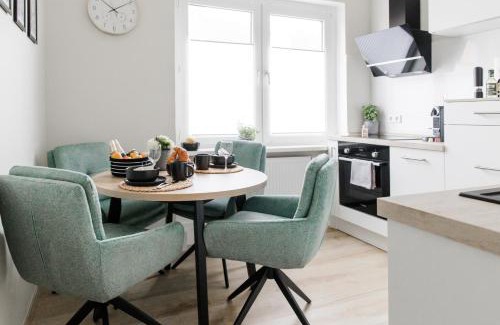 Hamme Zentrum Apartamento | Design Apartment - Küche - Komfort - Zentral