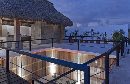 Santa María Tonameca Casa | Ganador del premio de diseño Beach House Puerto Escondido