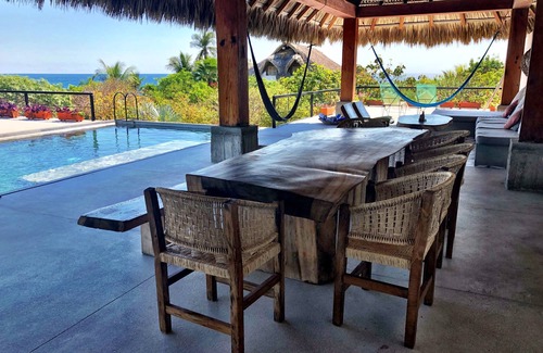 Santa María Tonameca Casa | Ganador del premio de diseño Beach House Puerto Escondido