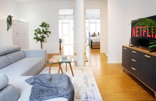 Weinheim Apartamento | Design City Apartment, Modern, ebenerdig, Top Lage