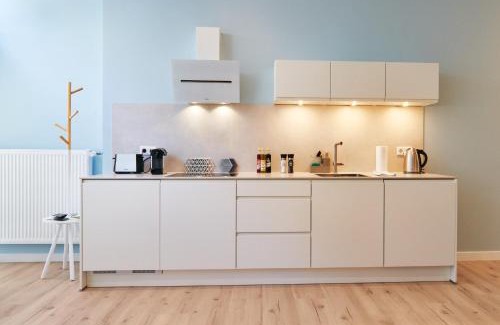 Mainz-Bingen Apartamento | Design Studio I 3 Personen I Innenstadt I Küche I WIFI