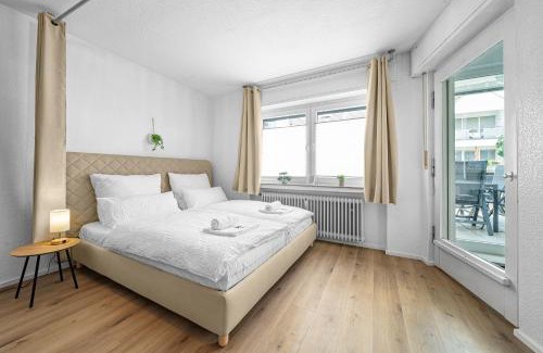Center/Hamm-Bossendorf Apartamento | Design-Wohnung I Balkon I sehr zentral I Küche