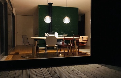 Oberbarnim Casa | Casa de madera de diseño con amplia vista al campo en la Märkische Schweiz
