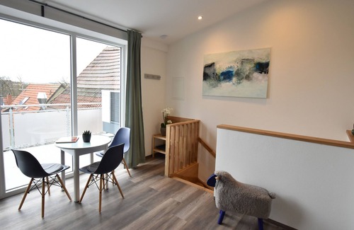 Volkach Apartamento | Designer apartment with balcony in the heart of the old town