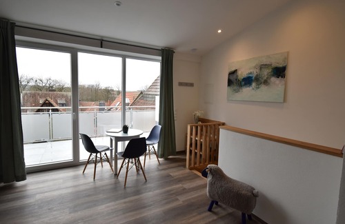 Volkach Apartamento | Designer apartment with balcony in the heart of the old town
