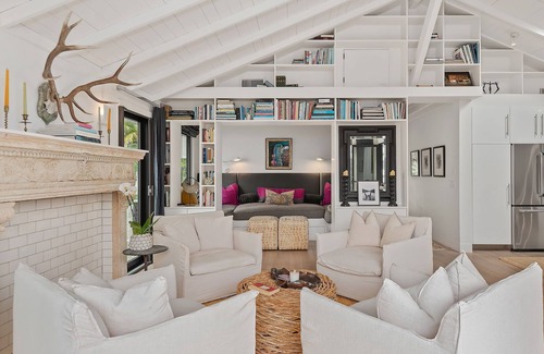 East Mesa Casa | Designer Home just Steps From The Beach with Hot Tub & Fire Pit