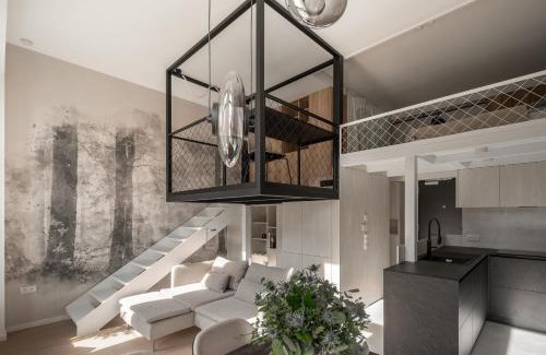 Holesovice Apartamento | Designer Loft Apartment Holešovice, Parking, Balcony