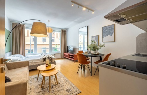 Nusle Apartamento | Designer Prague Studio in a Vibrant Neighborhood