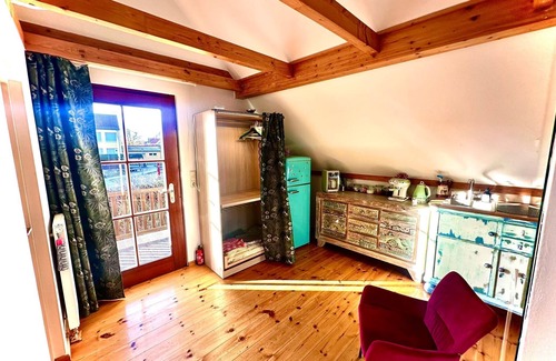 Caputh Apartamento | Designer retro loft 50m2