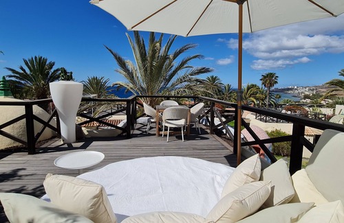 Tarajalillo Casa | Casa de diseñador con vistas increíbles sobre la playa