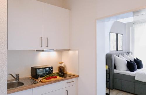 Wismar Apartamento | Designoase für 3 mit Blick auf den Wismarer Hafen