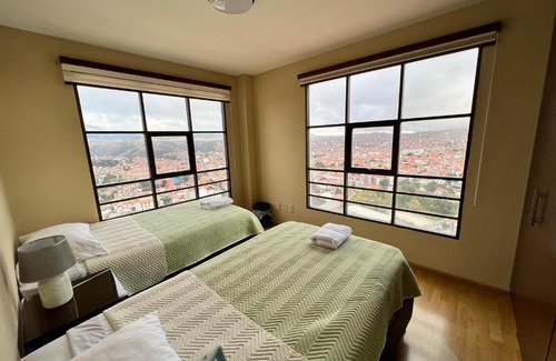 Sucre Apartamento | Deslumbrante departamento con vista panorámica.