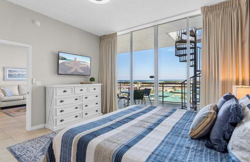 Fort Walton Beach Casa | Destin West Villa PH04 - Penthouse with Hot Tub on Private Rooftop Terrace - Beach Views!