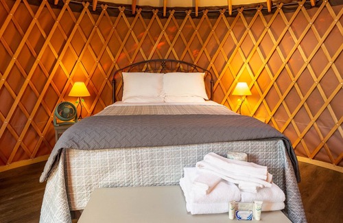 Cullowhee Casa | Destination Outdoors Holly Hideaway - A unique yurt perfect for glamping!