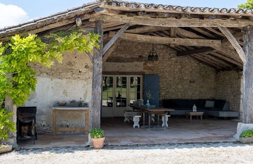 Fauroux Casa | Casas y tranquila con piscina privada, cerca de Lauzerte