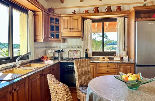 Sineu Casa | Finca independiente, piscina privada, vista panorámica, Internet, situado en el borde de la aldea