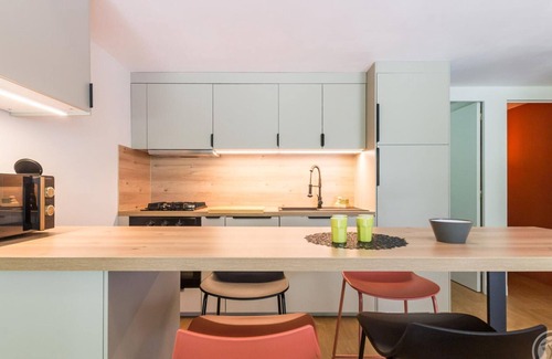 La Glacerie Cabaña | Casa independiente con piscina compartida y terraza en Cherburgo