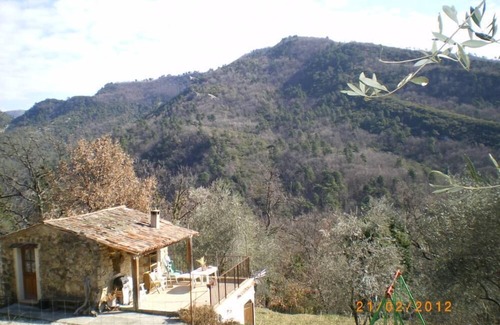 Coaraze Cabaña | Casa independiente con jardin
