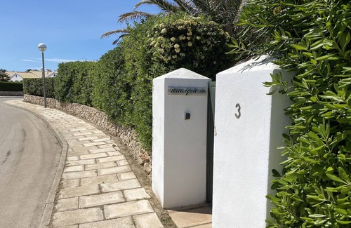 Cap d'Artrutx Villa | Chalet individual con jardin propio y piscina privada, cerca del mar.