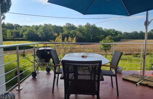 Duhort-Bachen Apartamento | Deux-pièces en campagne avec terrasse