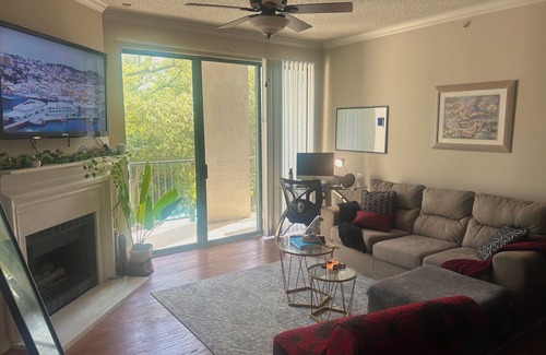Las Colinas Apartamento | DFW Cozy Corporate Hideout GATED 1 Bed Retreat