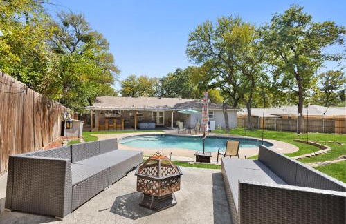North Richland Hills Casa | DFW Mid-Cities Oasis with Pool, Hot Tub and Fire Pit