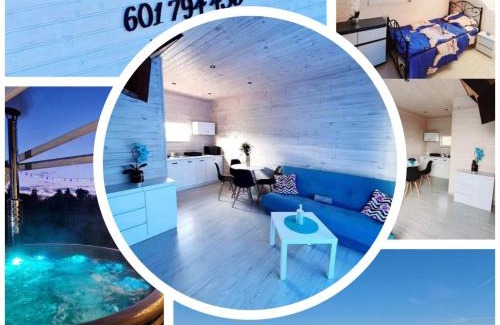 Mielno Apartamento | Diamenty Bałtyku Domki Wakacyjne BALIA z Jacuzzi
