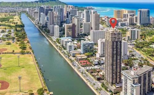 Waikiki Apartamento | Diamond, Ocean, and Canal view Affordable Family House7person
