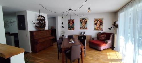 Bergen auf Ruegen Apartamento | Die große Klecks mit Sauna